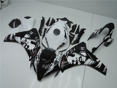 2008-2011 Honda CBR1000RR Abs Fairings - White Glossy Black Canada Websites