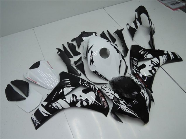 2008-2011 Honda CBR1000RR Abs Fairings - White Glossy Black Canada Websites