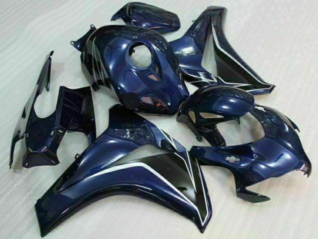 2008-2011 Honda CBR1000RR Motorcycle Fairings - Dark Blue Glossy Black Canada Websites