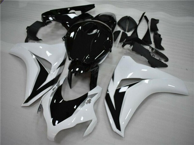 2008-2011 Honda CBR1000RR Bike Fairings - White Glossy Black Canada Websites