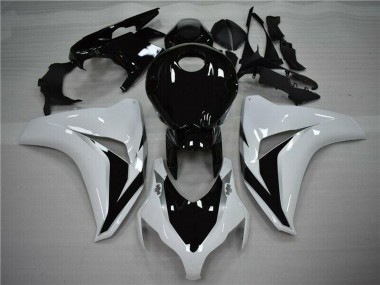 2008-2011 Honda CBR1000RR Bike Fairings - White Glossy Black Canada Websites