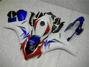 2008-2011 Honda CBR1000RR Bike Fairings - White Red Blue HRC Canada Websites