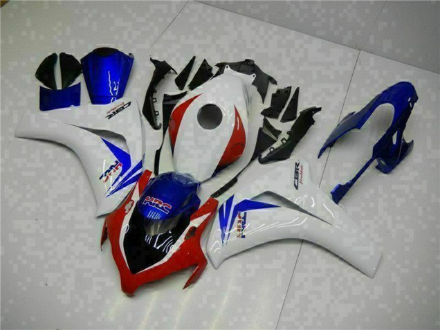 2008-2011 Honda CBR1000RR Bike Fairings - White Red Blue HRC Canada Websites