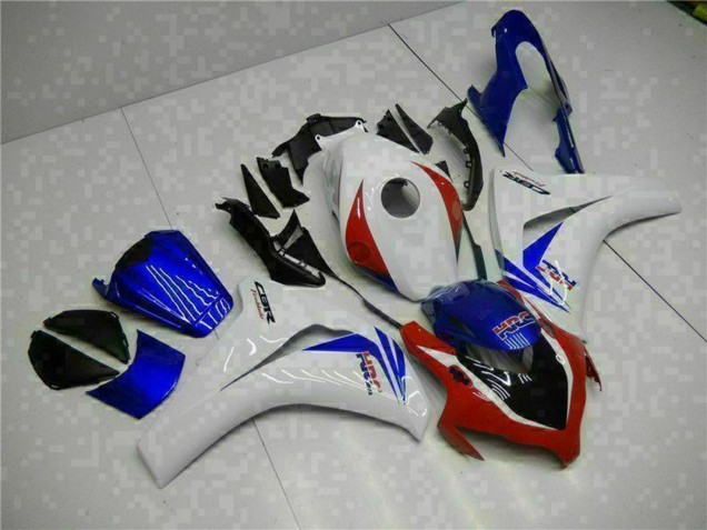 2008-2011 Honda CBR1000RR Bike Fairings - White Red Blue HRC Canada Websites