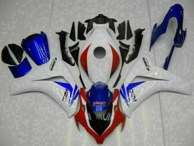 2008-2011 Honda CBR1000RR Bike Fairings - White Red Blue HRC Canada Websites