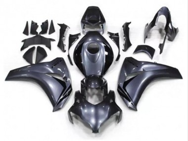 2008-2011 Honda CBR1000RR Motorcycle Fairing Kits - Grey Glossy Black Canada Websites