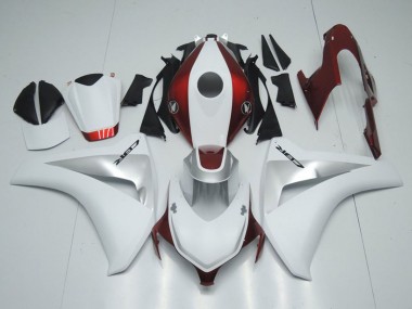 2008-2011 Honda CBR1000RR Motorcycle Fairings - White Silver Candy Red Canada Websites