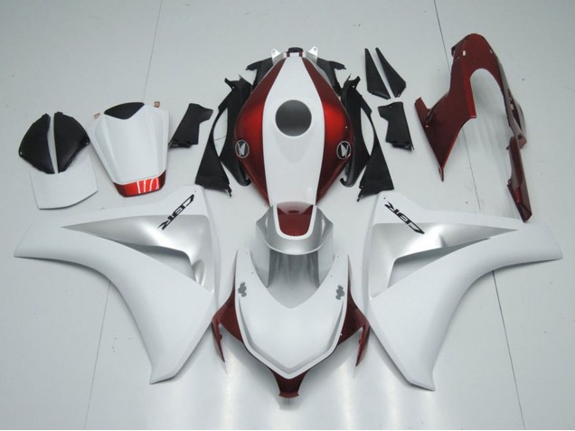 2008-2011 Honda CBR1000RR Motorcycle Fairings - White Silver Candy Red Canada Websites