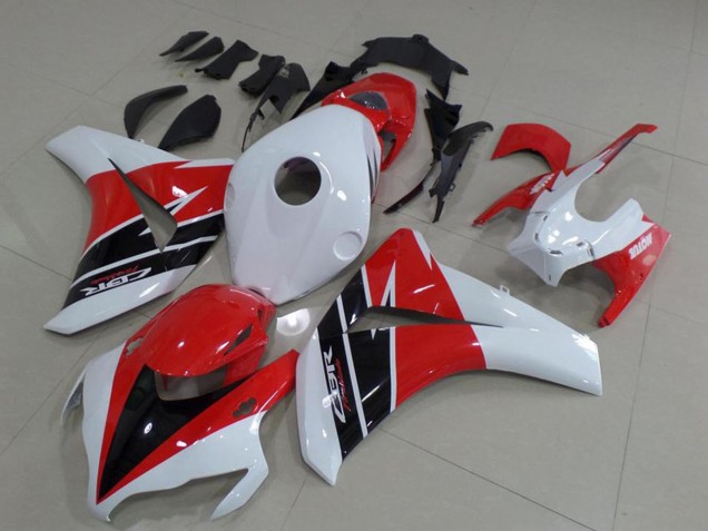 2008-2011 Honda CBR1000RR Motorcycle Fairings Kits - White Red Glossy Black Canada Websites