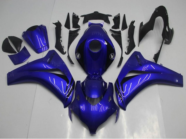 2008-2011 Honda CBR1000RR Motorcycle Fairings - Blue Black Canada Websites