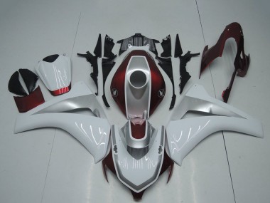2008-2011 Honda CBR1000RR Motorcycle Fairings - White Silver Maroon Red Canada Websites