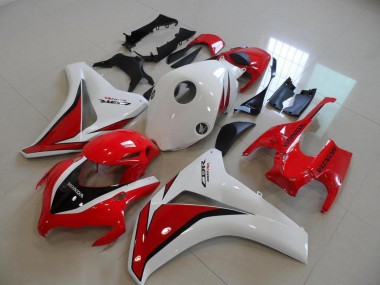 2008-2011 Honda CBR1000RR Bike Fairings - White Red Glossy Black Canada Websites