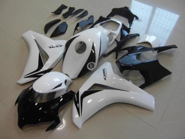 2008-2011 Honda CBR1000RR Motorcycle Fairing Kits - White Glossy Black Canada Websites