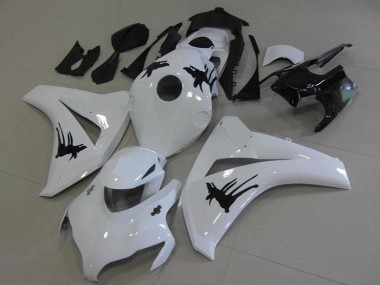 2008-2011 Honda CBR1000RR Motorcycle Fairings - White Black with Special Decals Canada Websites