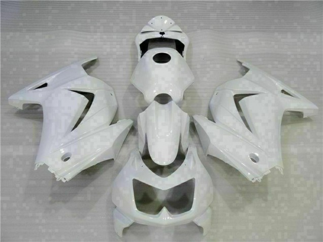 2008-2012 Kawasaki EX250 Motorcycle Fairings - White Canada Websites
