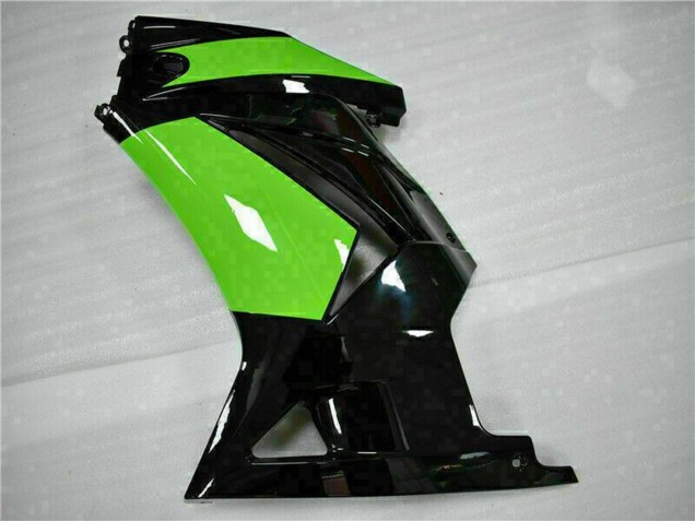 2008-2012 Kawasaki EX250 Motorcycle Fairings - Glossy Black Green Canada Websites