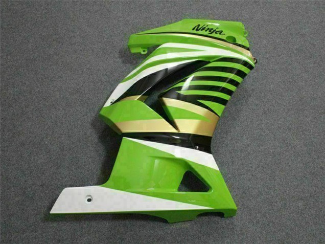 2008-2012 Kawasaki EX250 Motorcycle Fairing - Green White Black Canada Websites