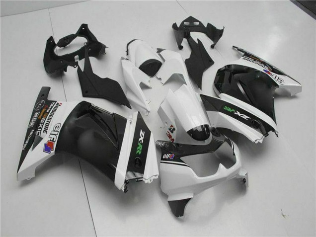 2008-2012 Kawasaki EX250 Motorcycle Fairings - White Black Green Canada Websites