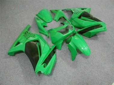 2008-2012 Kawasaki EX250 Motorcycle Fairings - Green Black Canada Websites