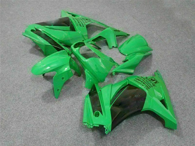 2008-2012 Kawasaki EX250 Motorcycle Fairings - Green Black Canada Websites