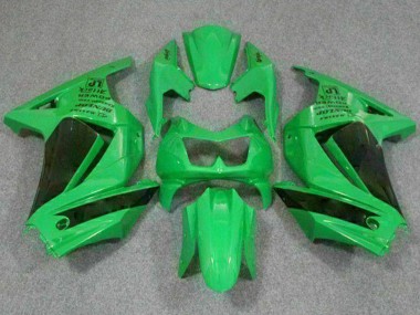 2008-2012 Kawasaki EX250 Motorcycle Fairings - Green Black Canada Websites