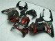 2008-2012 Kawasaki EX250 Motorcycle Fairings - Glossy Black Maroon Red Canada Websites