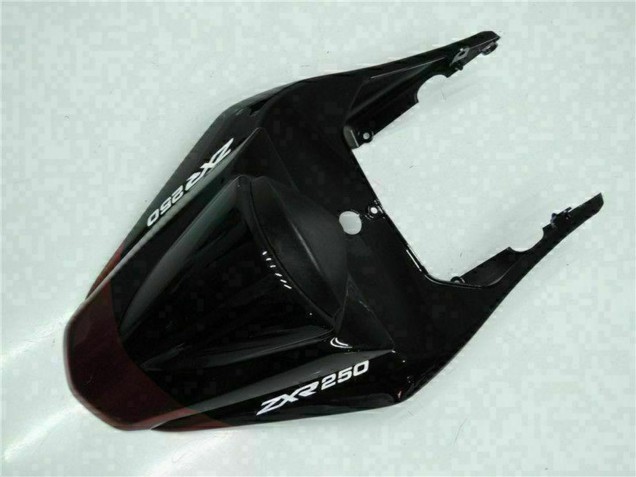 2008-2012 Kawasaki EX250 Motorcycle Fairings - Glossy Black Maroon Red Canada Websites