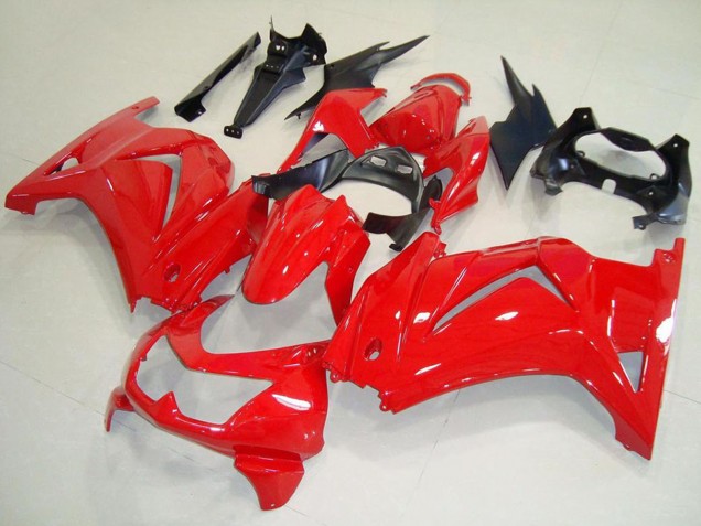 2008-2012 Kawasaki ZX250R Motorcycle Fairings - Red Black Canada Websites