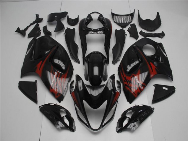 2008-2020 Suzuki GSXR 1300 Hayabusa Motorcycle Fairings - Glossy Black Red Canada Websites