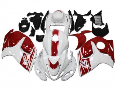 2008-2020 Suzuki GSXR 1300 Hayabusa Motorcycle Fairings - White Red Canada Websites