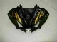 2008-2016 Yamaha YZF R6 Motorcycle Fairings - Glossy Black Gold Flame Canada Websites