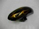 2008-2016 Yamaha YZF R6 Motorcycle Fairings - Glossy Black Gold Flame Canada Websites