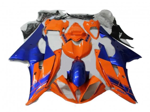 2008-2016 Yamaha YZF R6 Motorcycle Fairings - Orange Blue Canada Websites