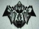 2008-2016 Yamaha YZF R6 Motorcycle Fairings - Grey Matte Black Canada Websites