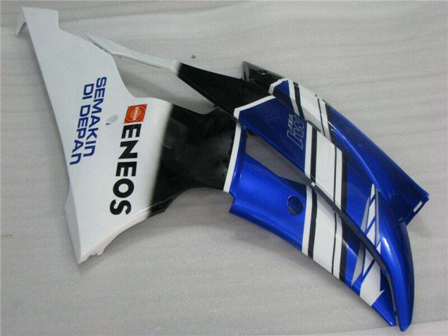2008-2016 Yamaha YZF R6 Motorcycle Fairings - White Blue Black ENEOS Semakin Didepan Canada Websites