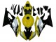 2008-2016 Yamaha YZF R6 Motorcycle Fairings - Yellow White Glossy Black Canada Websites