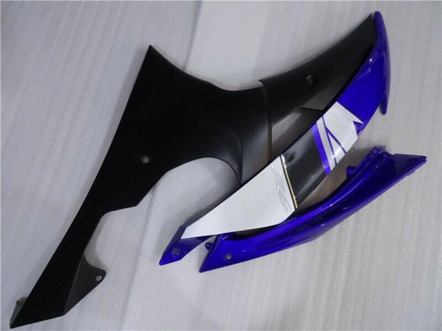 2008-2016 Yamaha YZF R6 Motorcycle Fairings - White Blue Matte Black Canada Websites