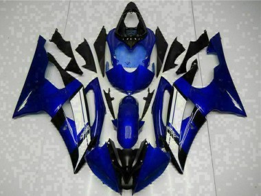 2008-2016 Yamaha YZF R6 Motorcycle Fairings - Blue White Canada Websites