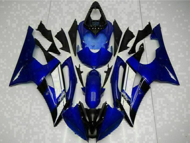 2008-2016 Yamaha YZF R6 Motorcycle Fairings - Blue White Canada Websites