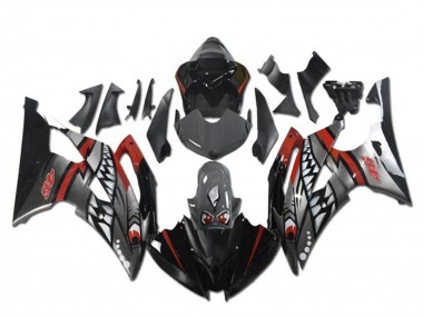 2008-2016 Yamaha YZF R6 Motorcycle Fairings - Red Silver Grey Shark Canada Websites