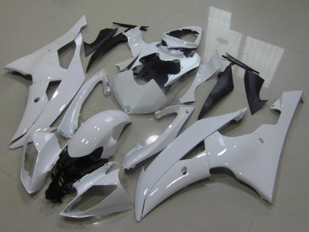 2008-2016 Yamaha YZF R6 Motorcycle Fairing - Glossy White Canada Websites
