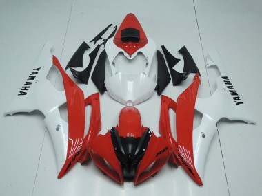 2008-2016 Yamaha YZF R6 Motorcycle Fairings - White Red Canada Websites