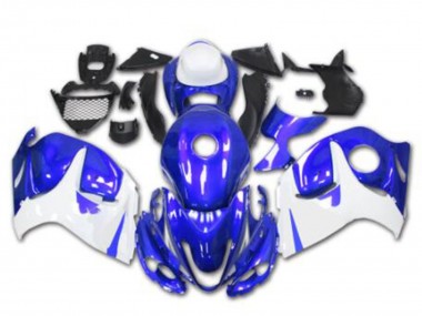 2008-2020 Suzuki GSXR 1300 Hayabusa Motorcycle Fairings - Blue White Canada Websites