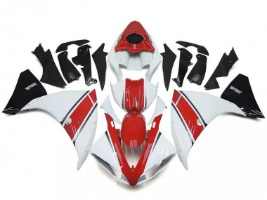 2009-2011 Yamaha YZF R1 Motorcycle Fairings - White Red Black Canada Websites