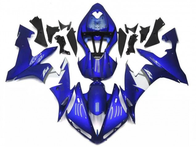 2009-2011 Yamaha YZF R1 Motorcycle Fairings - Blue White Canada Websites
