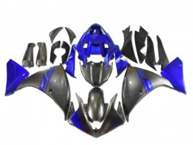 2009-2011 Yamaha YZF R1 Motorcycle Fairings - Blue Grey Canada Websites