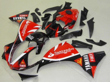 2009-2011 Yamaha YZF R1 Motorcycle Fairings - Red Black White Santander Fimer Canada Websites