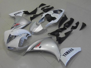 2009-2011 Yamaha YZF R1 Motorcycle Fairings - White Silver Canada Websites