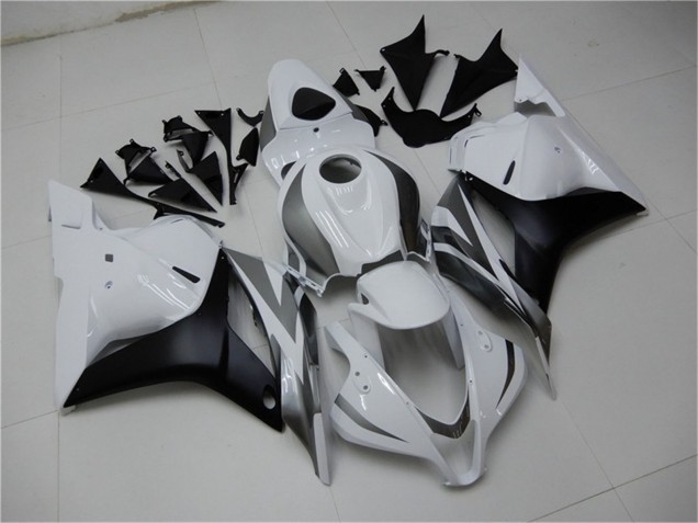 2009-2012 Honda CBR600RR Motorcycle Fairing - White Grey Matte Black Canada Websites