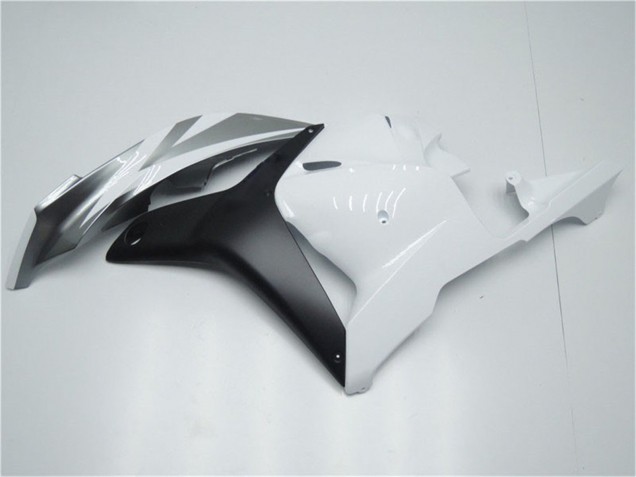 2009-2012 Honda CBR600RR Motorcycle Fairing - White Grey Matte Black Canada Websites
